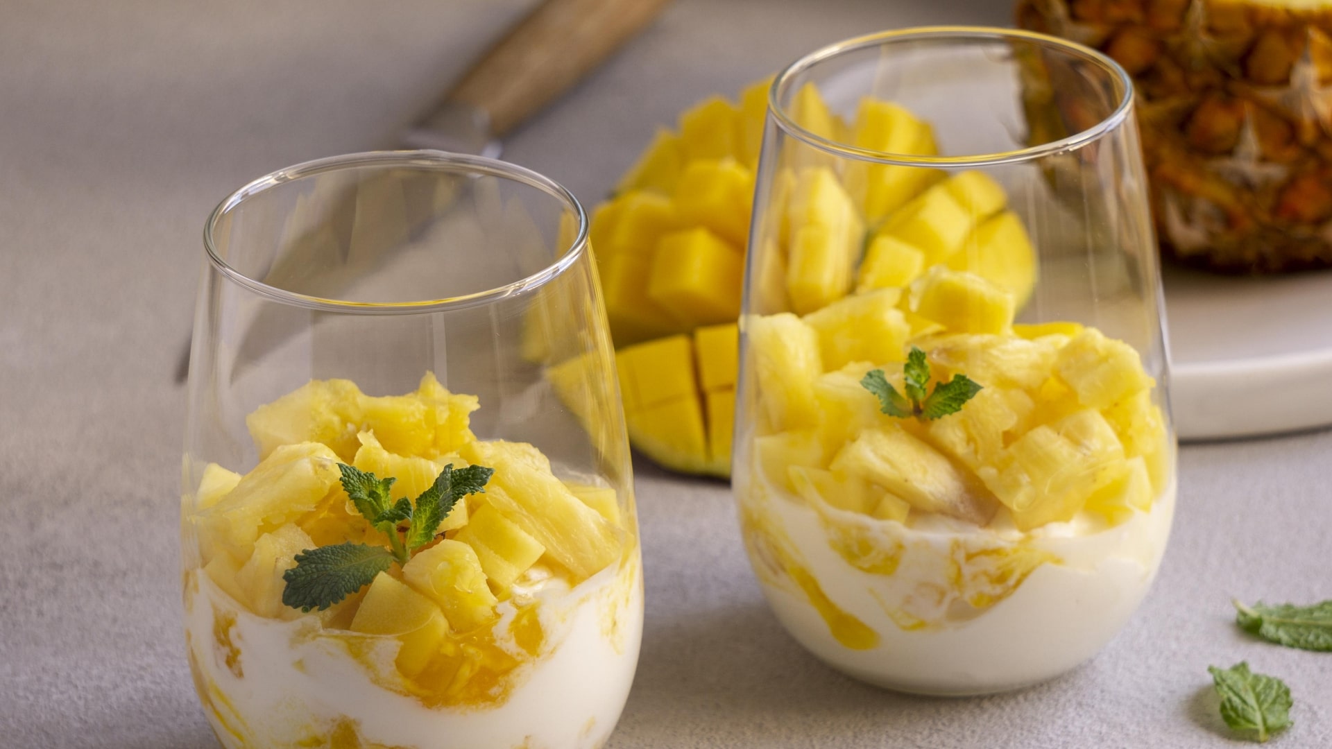 DOLCETTI DI RICOTTA E ANANAS